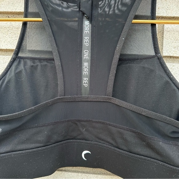Zyia All Star Sports Bra One More Rep Racerback
Zip Sheer Black Large Athleisure - Picture 8 of 10
